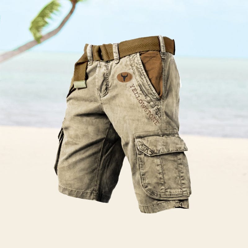 Shorts cargo uomo – Pantaloni estivi comodi e pratici per tempo libero