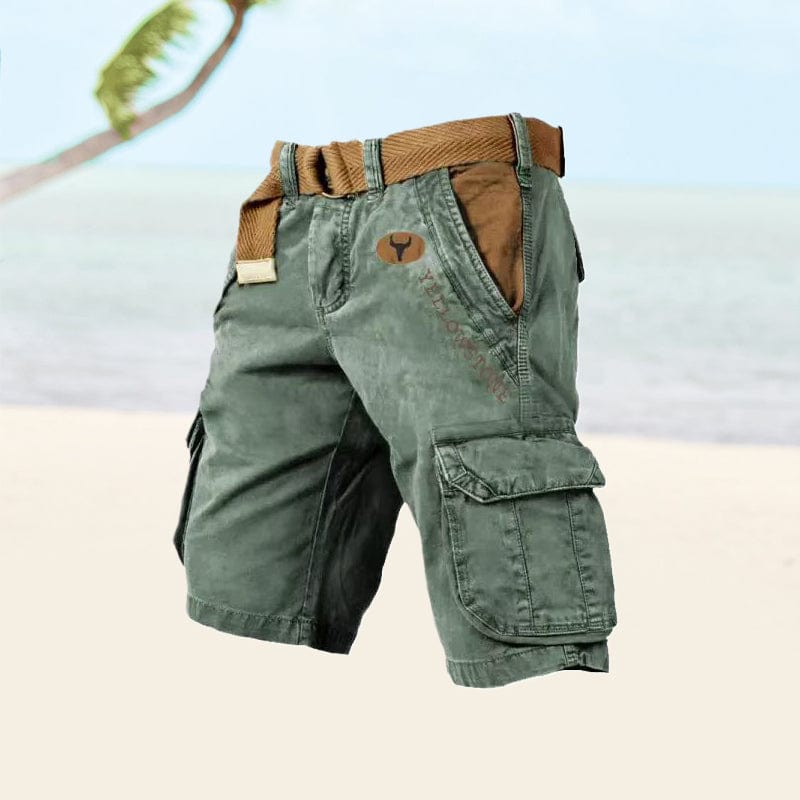 Shorts cargo uomo – Pantaloni estivi comodi e pratici per tempo libero