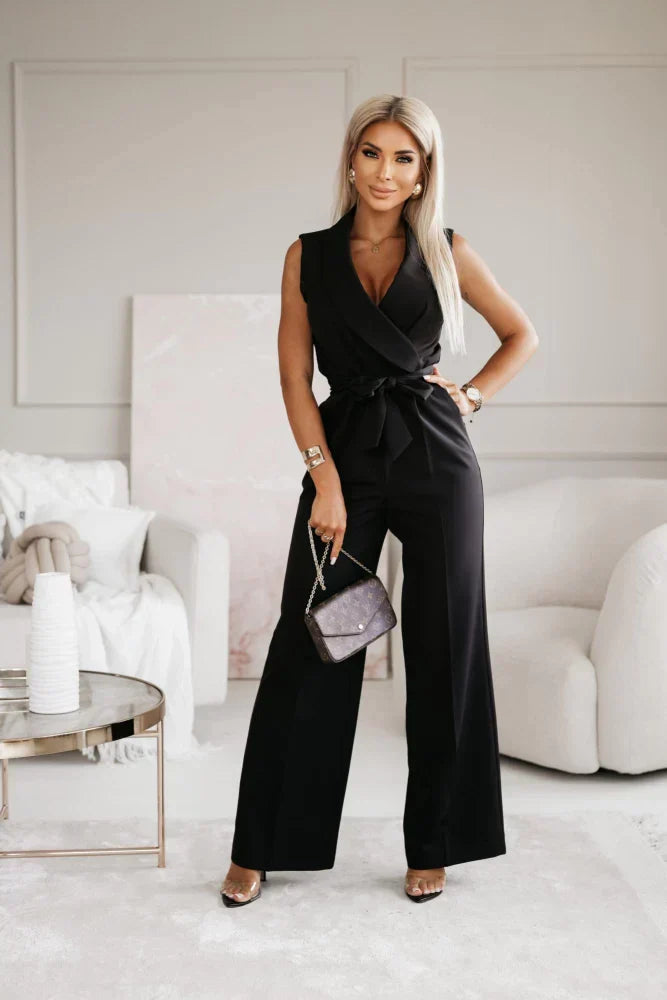 Jumpsuit donna elegante – Tuta chic in tessuto leggero e comodo