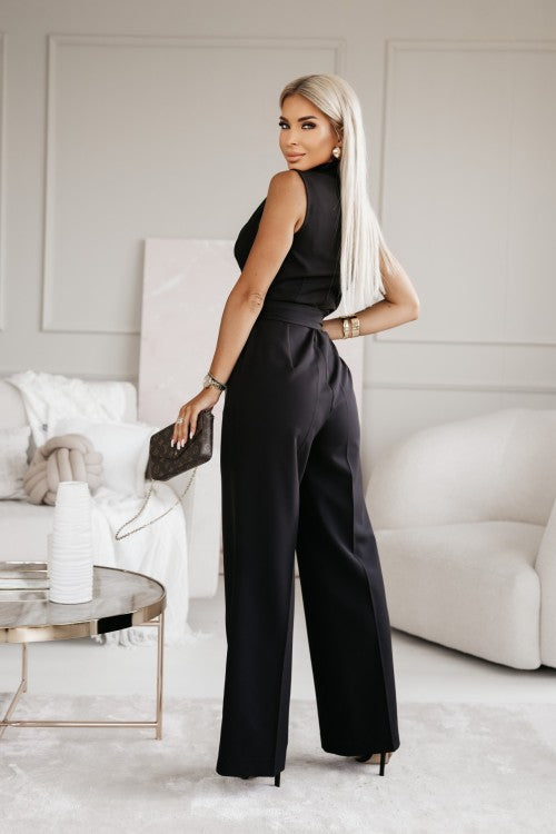 Jumpsuit donna elegante – Tuta chic in tessuto leggero e comodo