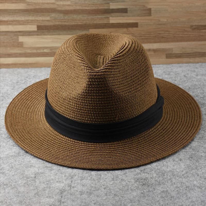 Cappello Panama classico – Elegante cappello fatto a mano in paglia naturale