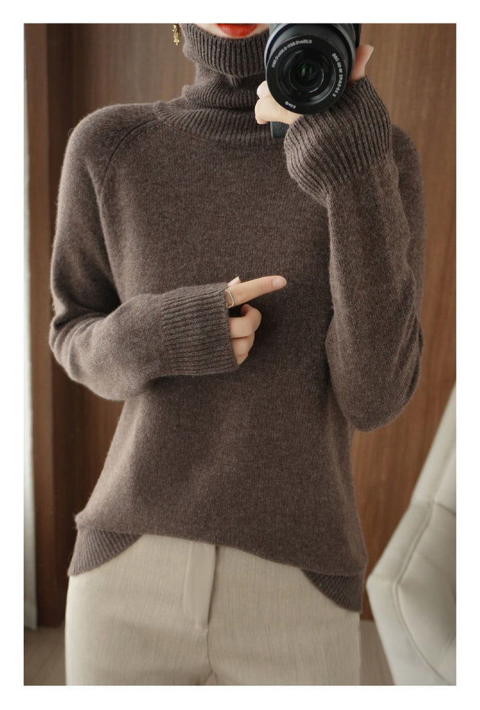 Pull cashmere donna – Maglione lussuoso morbido e caldo