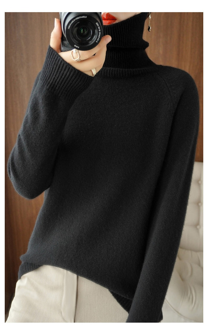 Pull cashmere donna – Maglione lussuoso morbido e caldo