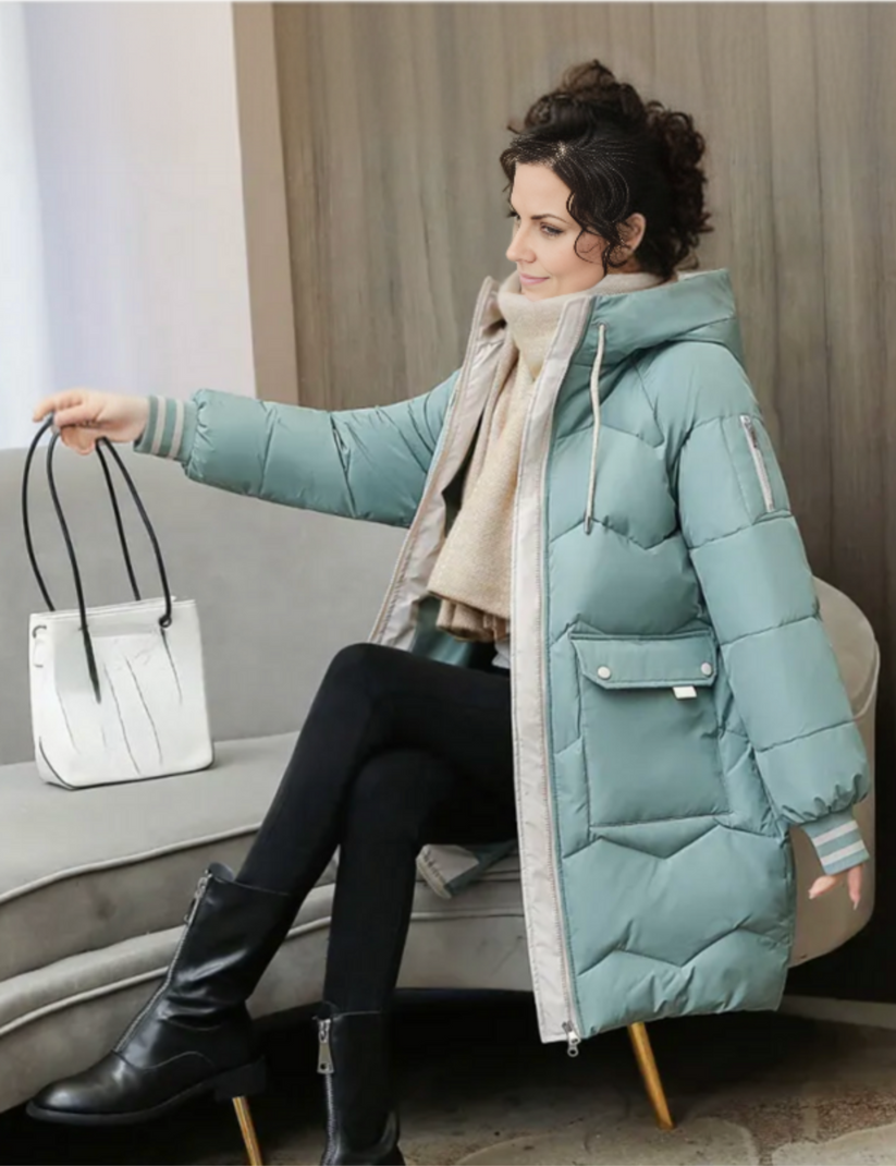 Parka invernale donna – Giacca foderata calda e elegante