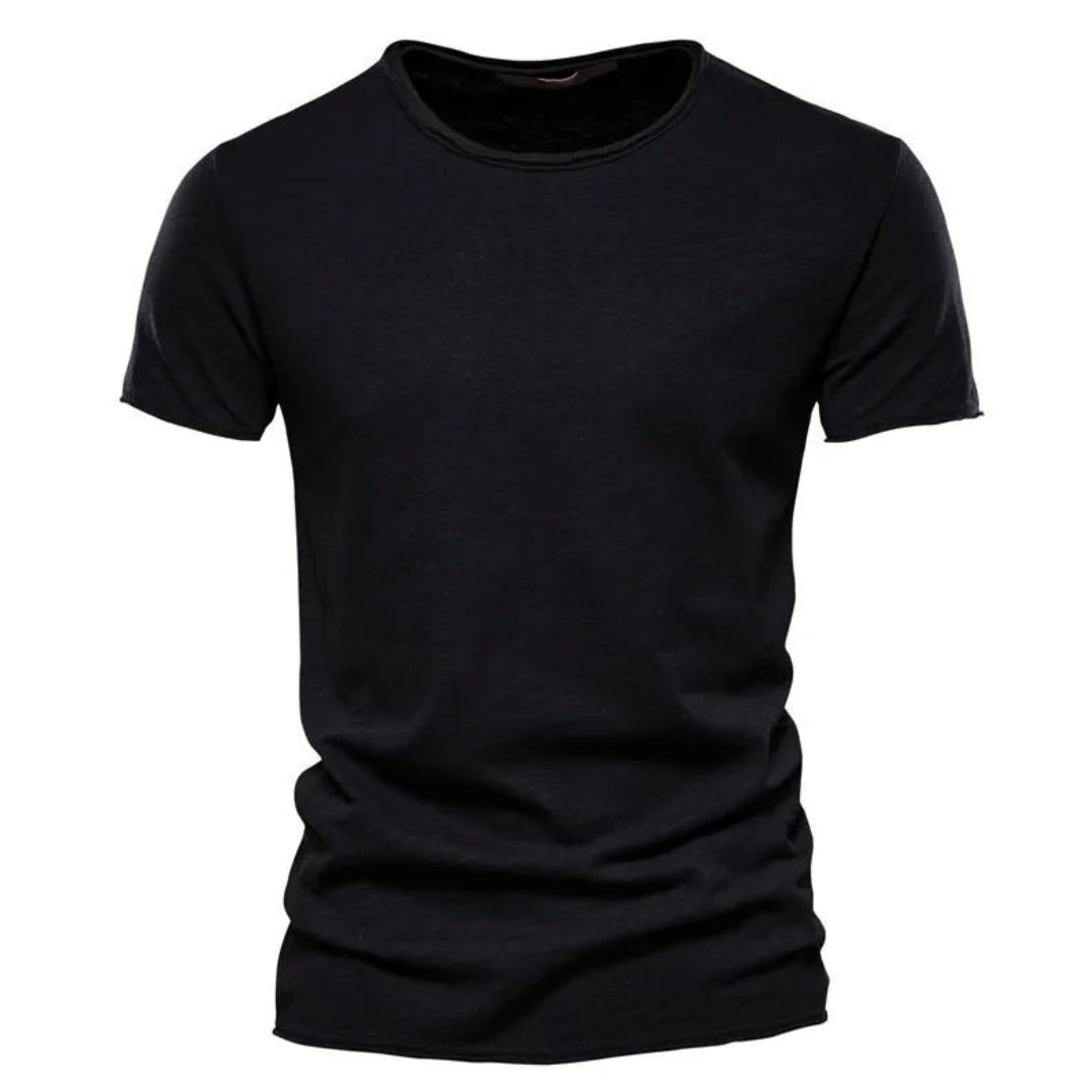 T-Shirt Uomo Classica – Maglietta Cotone Comoda e Versatile 1+1 GRATIS