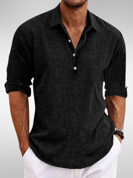 Camicia in Lino Uomo – Camicia Premium Elegante per Estate