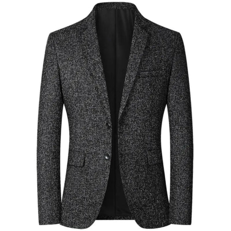 Blazer casual uomo – Giacca elegante con stampa leopardata chic