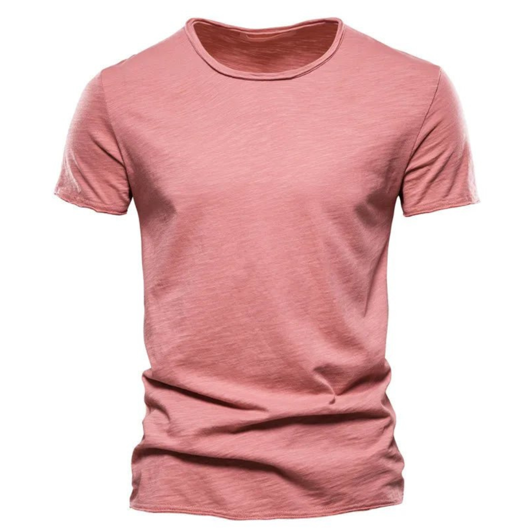 T-Shirt Uomo Classica – Maglietta Cotone Comoda e Versatile 1+1 GRATIS