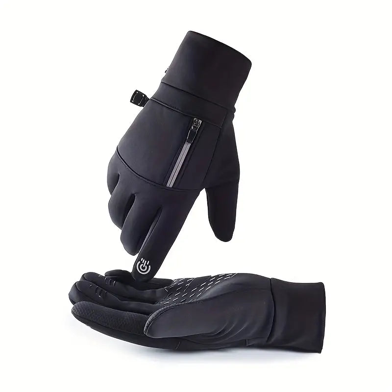 Guanti Touchscreen Impermeabili Uomo – Guanti Grip per Avventure Outdoor