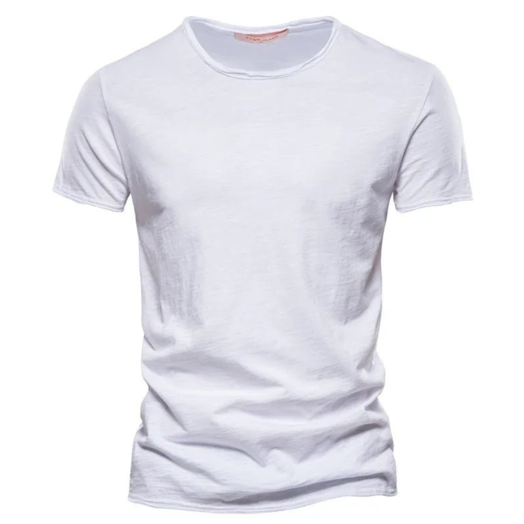 T-Shirt Uomo Classica – Maglietta Cotone Comoda e Versatile 1+1 GRATIS