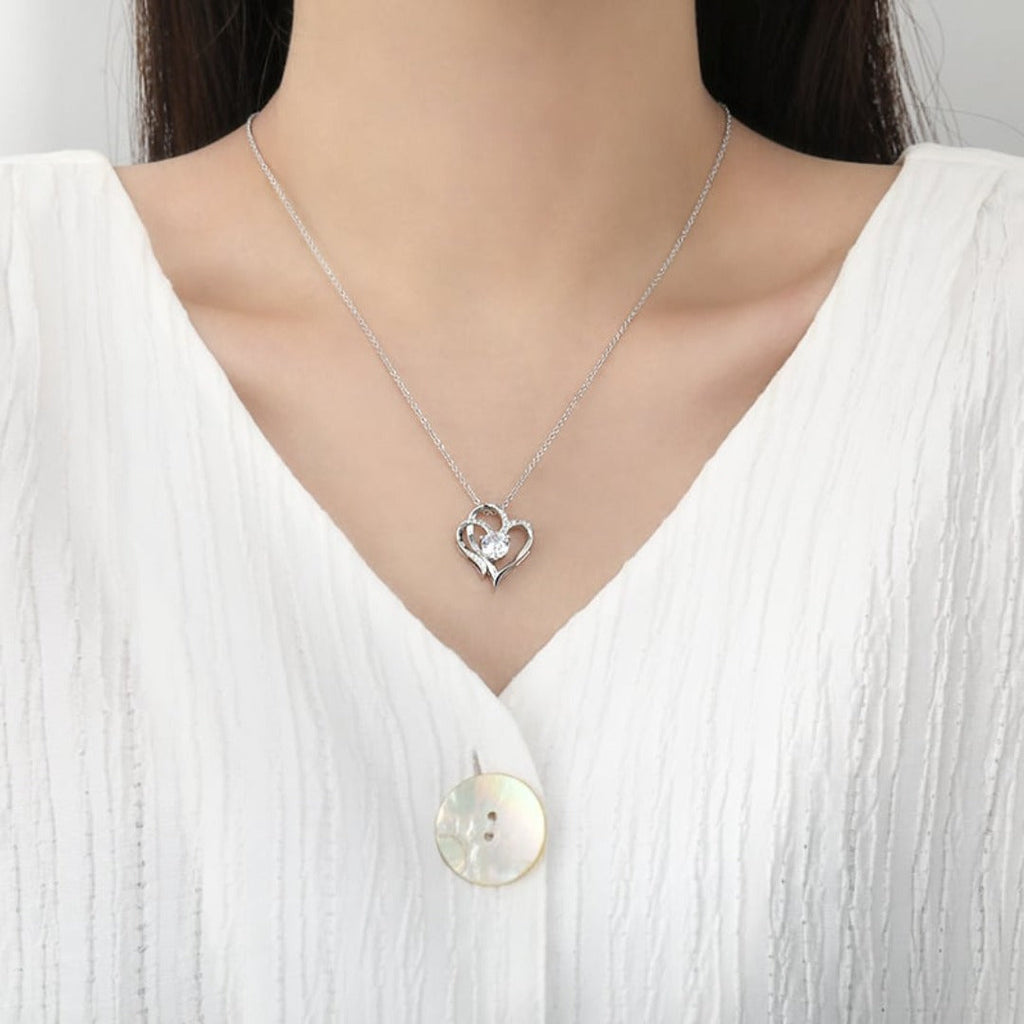 Collana cuore zircone – Gioiello elegante per occasioni speciali