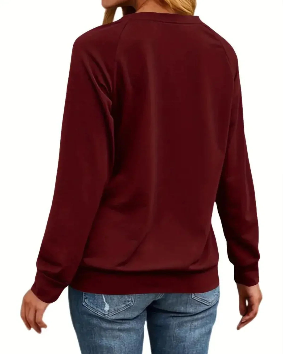 Maglione Natalizio Donna – Pullover Festivo Elegante in Maglia Morbida