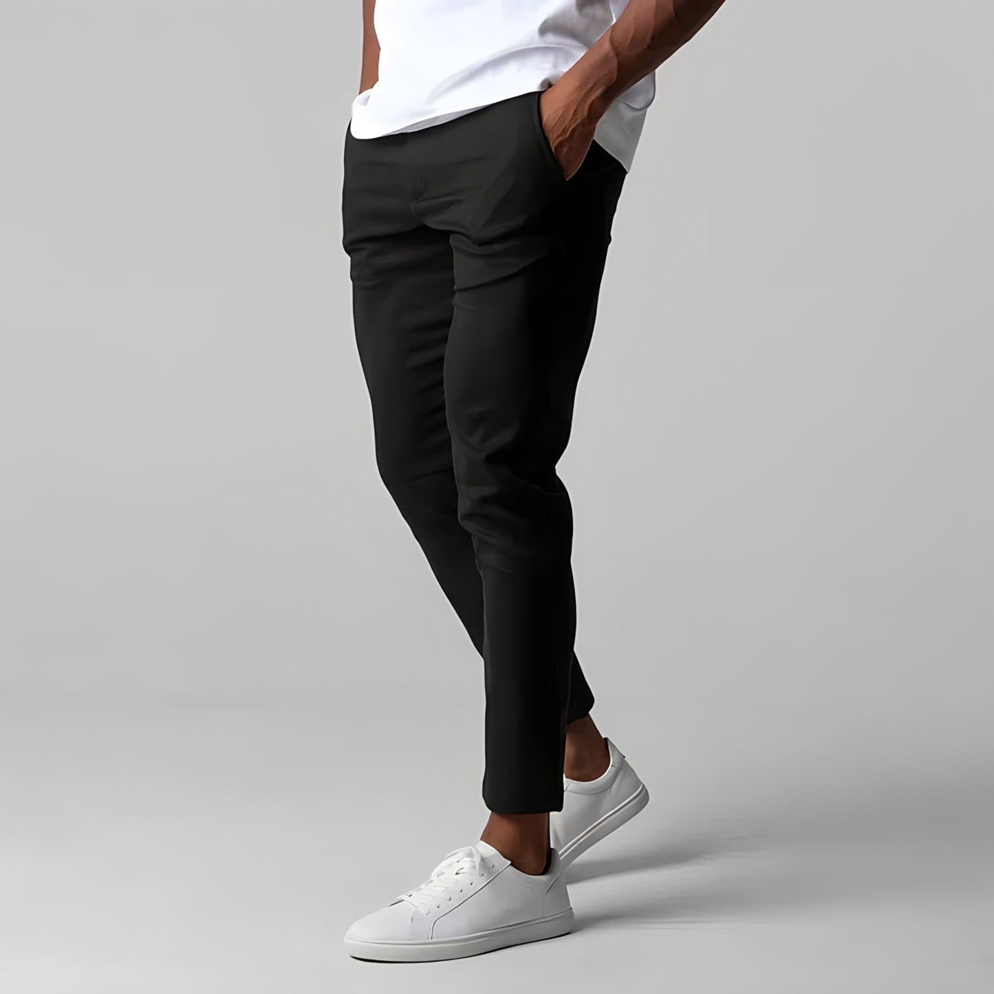 Pantaloni Chino Uomo – Chino Flessibili per Attività Sportive e Casual