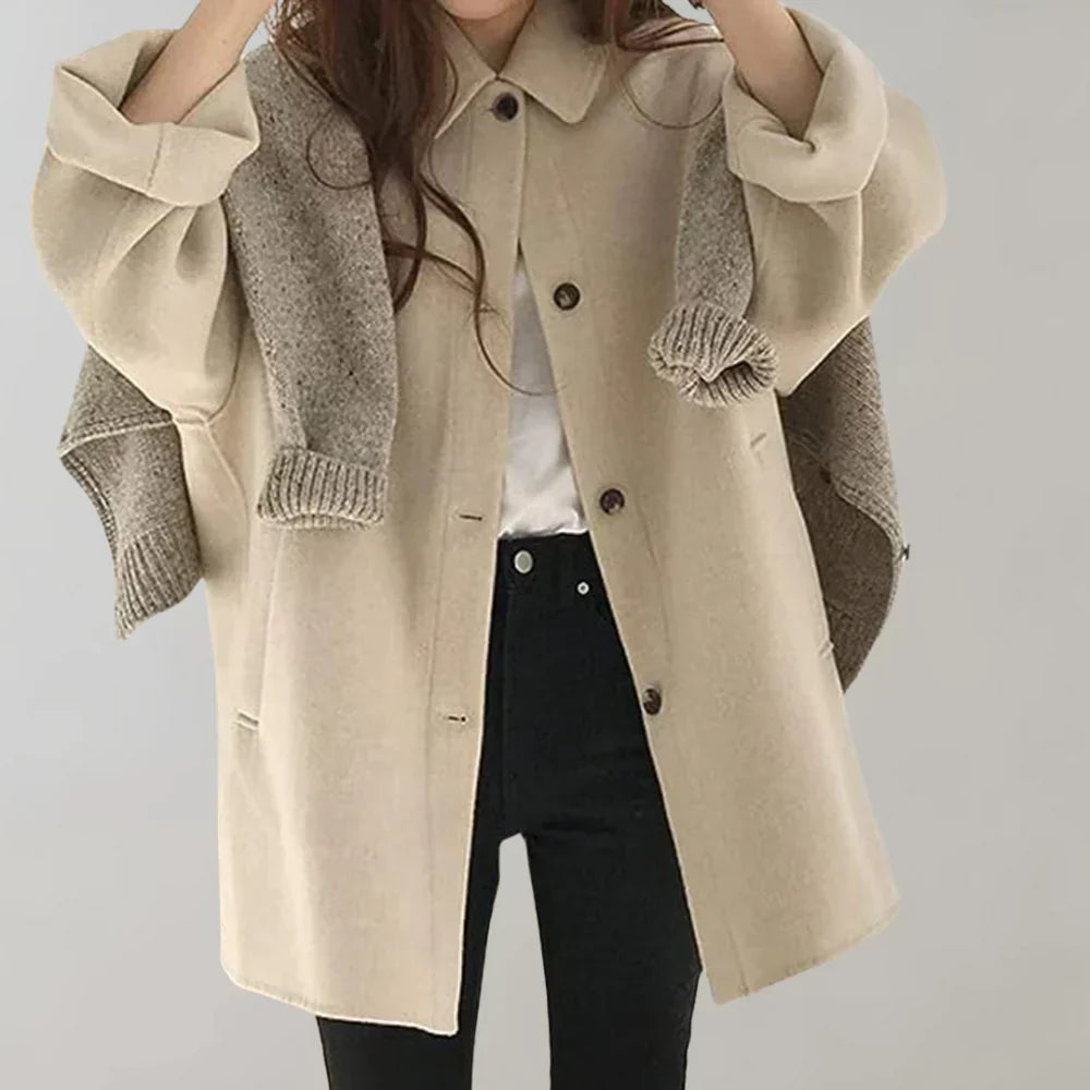 Cappotto donna elegante – Taglio senza tempo in stile raffinato