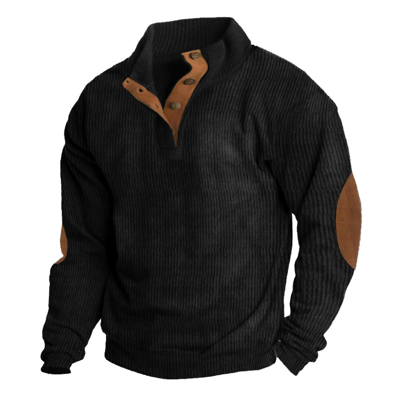 Pullover outdoor uomo – Maglione robusto per attività all'aperto