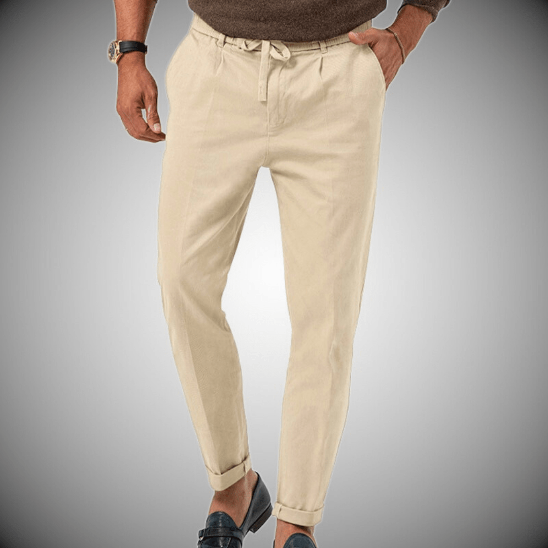 Pantaloni in lino uomo – Pantaloni comodi e leggeri estivi