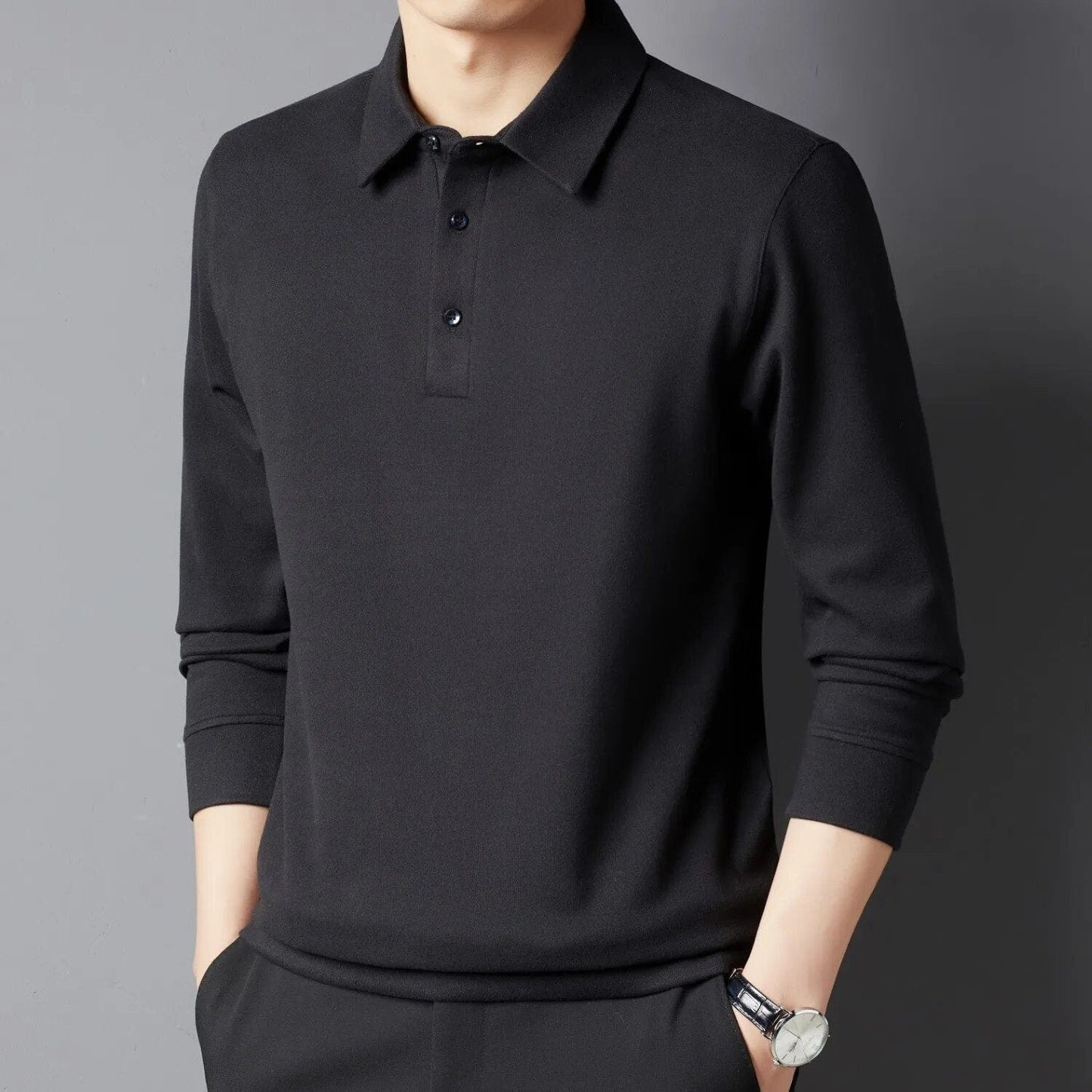 Maglione Polo Uomo – Maglione Elegante Classico in Cotone