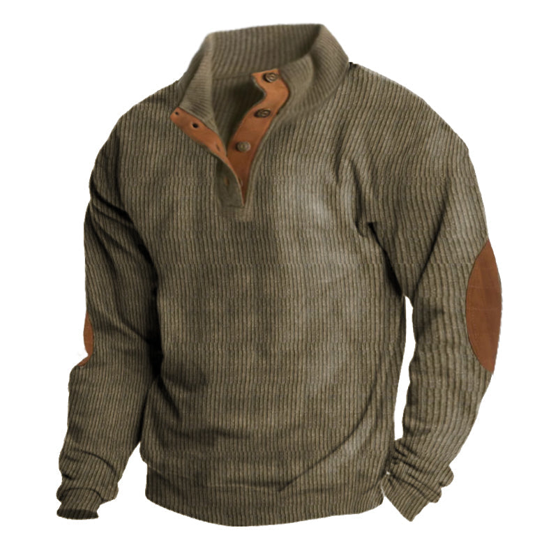 Pullover outdoor uomo – Maglione robusto per attività all'aperto