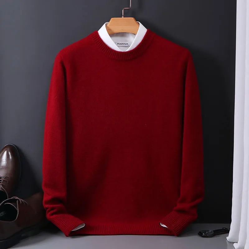 Pullover cashmere uomo – Maglione elegante in cashmere per occasioni speciali