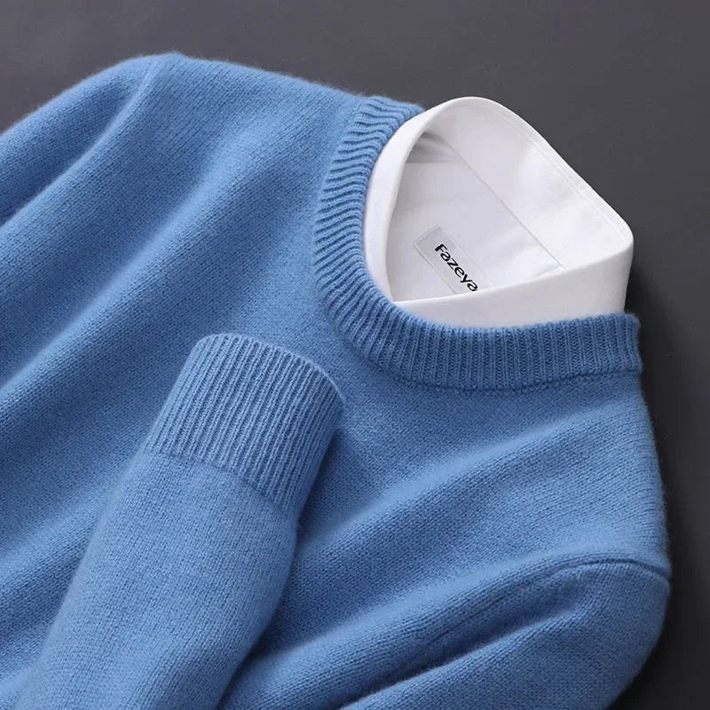 Pullover cashmere uomo – Maglione elegante in cashmere per occasioni speciali