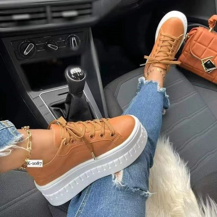 Sneakers Plateau Donna – Scarpe di Alta Qualità Comode e Trendy