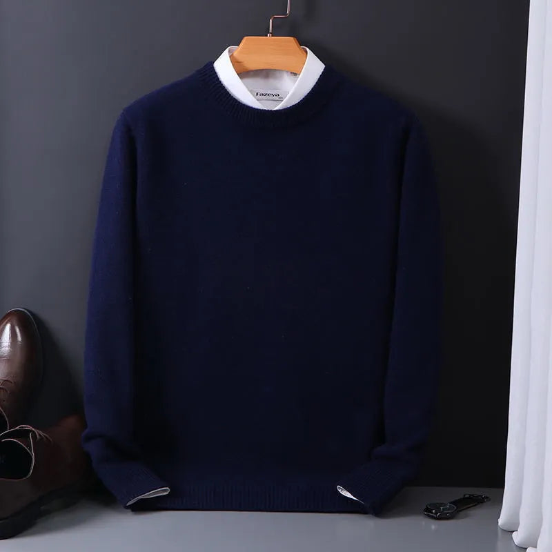 Pullover cashmere uomo – Maglione elegante in cashmere per occasioni speciali