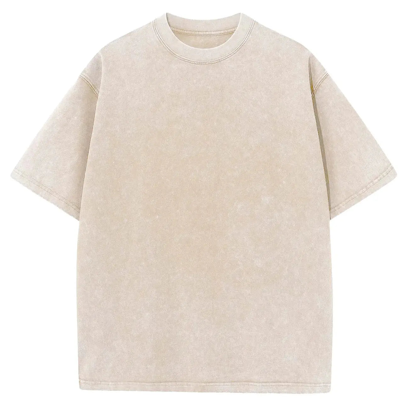 T-shirt oversize lavata – Maglietta comoda in cotone per uomo