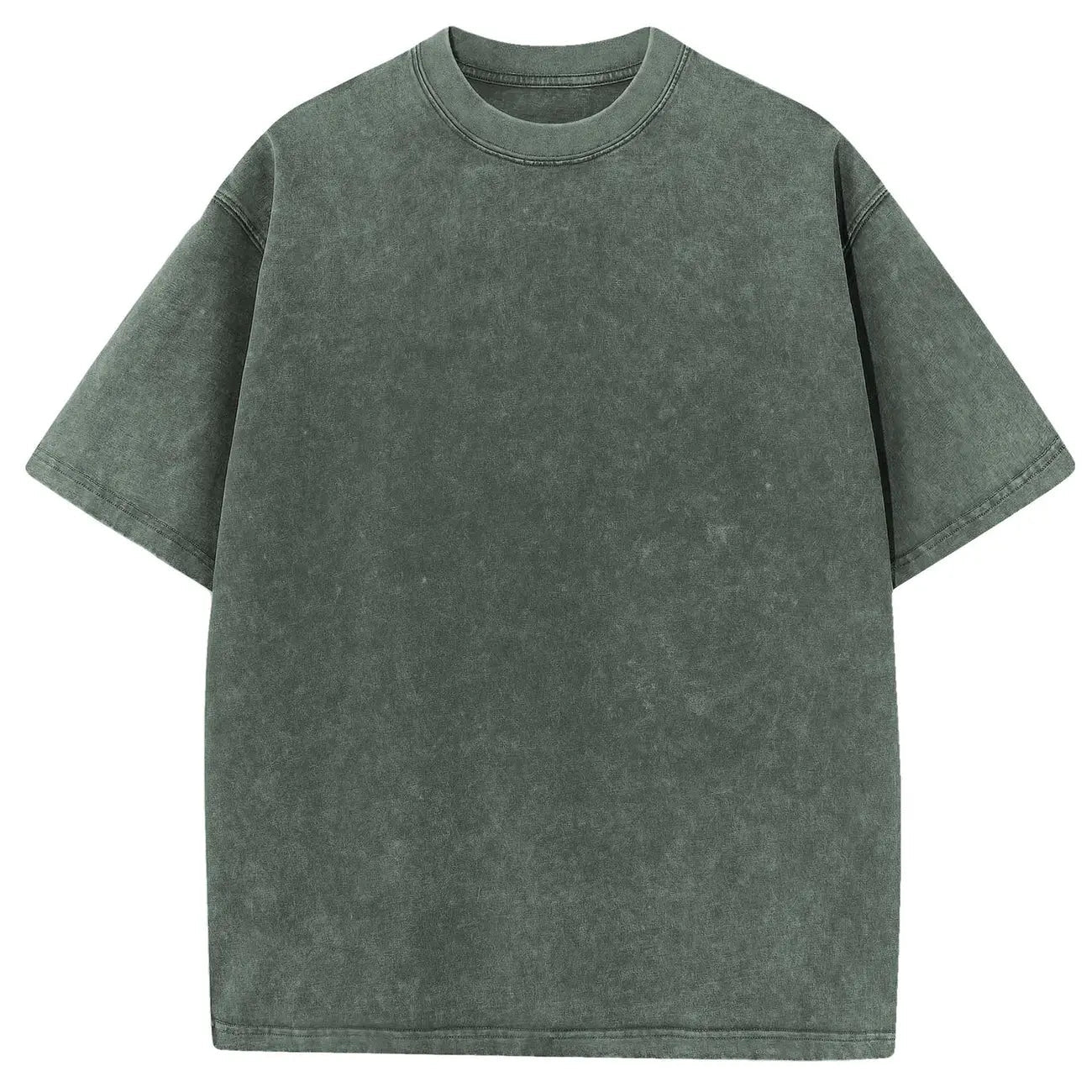 T-shirt oversize lavata – Maglietta comoda in cotone per uomo