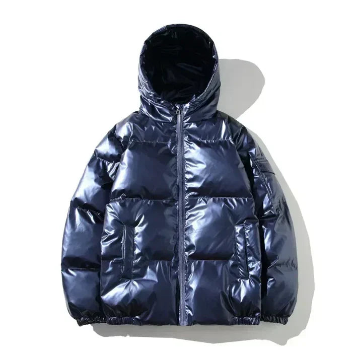 Giacca invernale puffer uomo – Giacca trapuntata calda e resistente