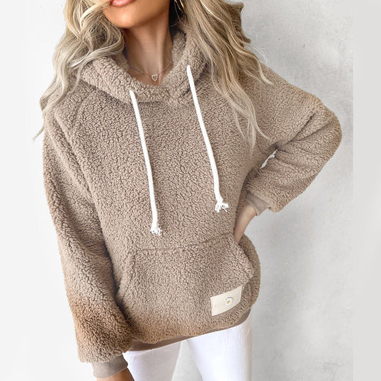 Pullover teddy donna – Maglione comodo e relaxed fit in morbido tessuto