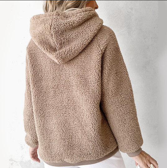 Pullover teddy donna – Maglione comodo e relaxed fit in morbido tessuto