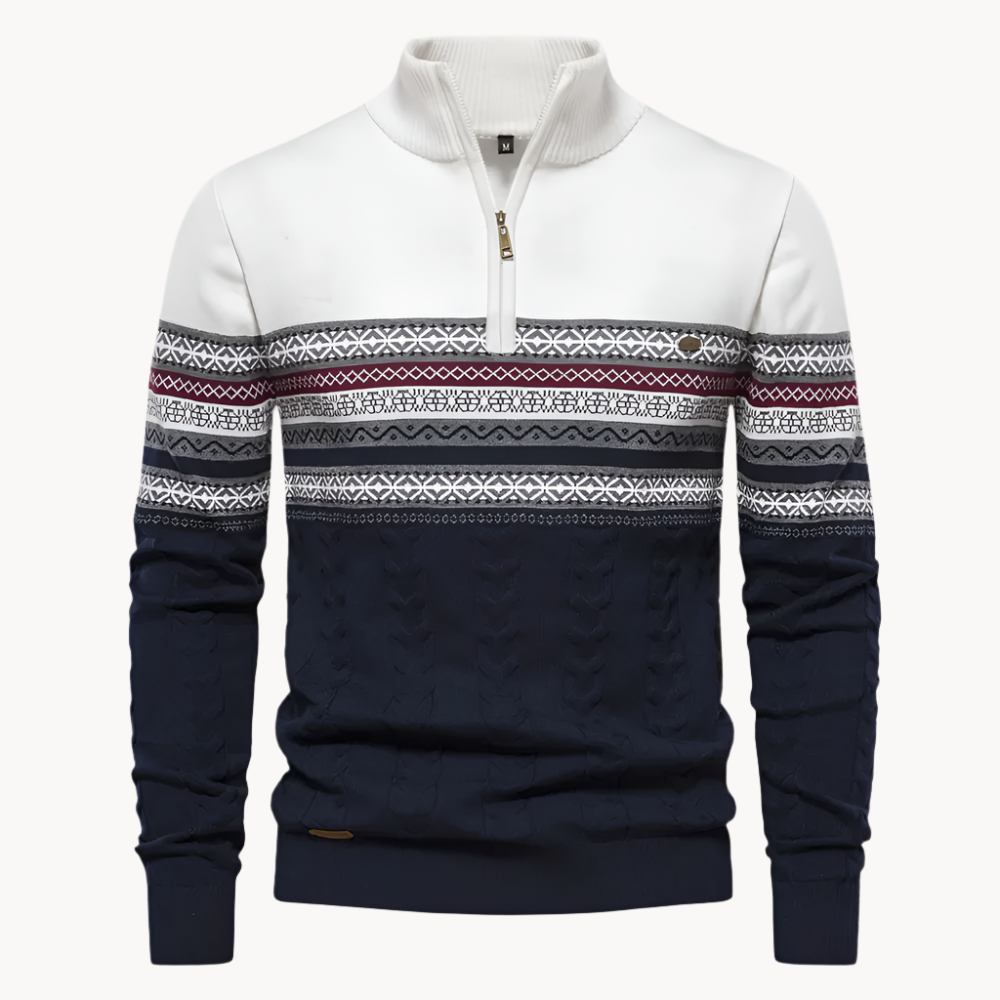 Pullover alpino – Maglione elegante in lana per stile montano