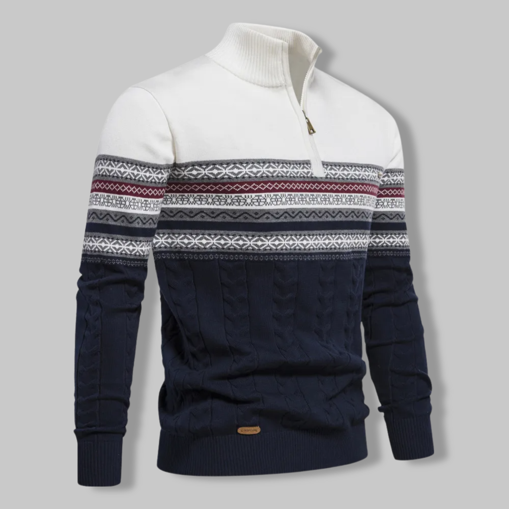 Pullover alpino – Maglione elegante in lana per stile montano