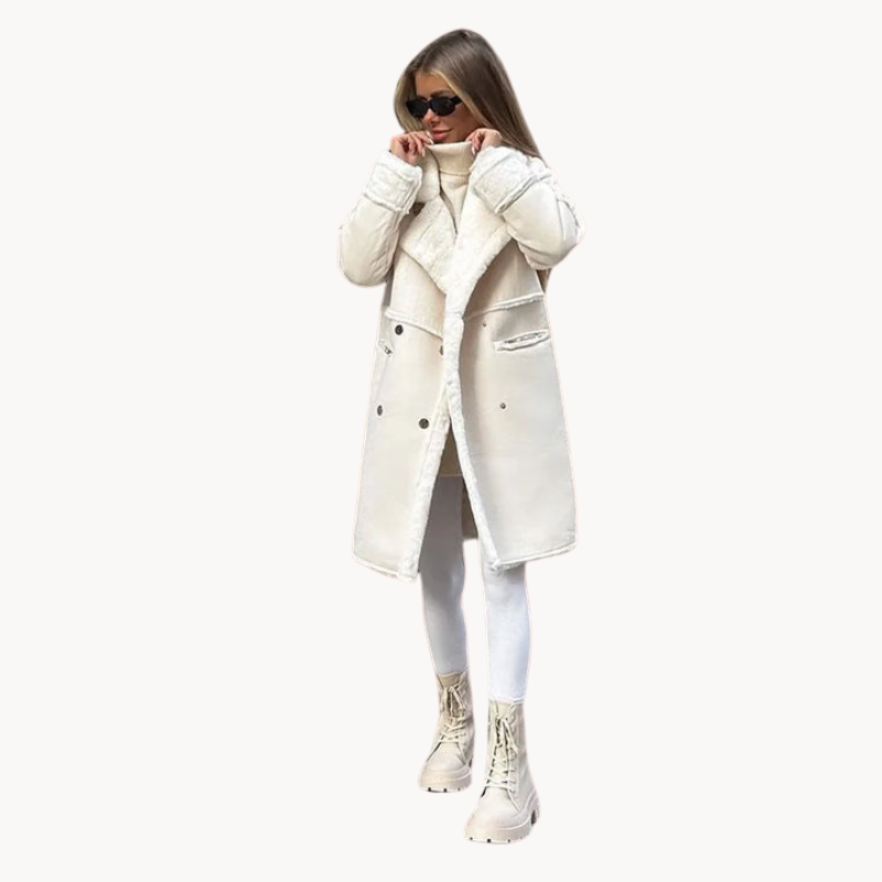 Cappotto lungo donna – Cappotto chic elegante invernale