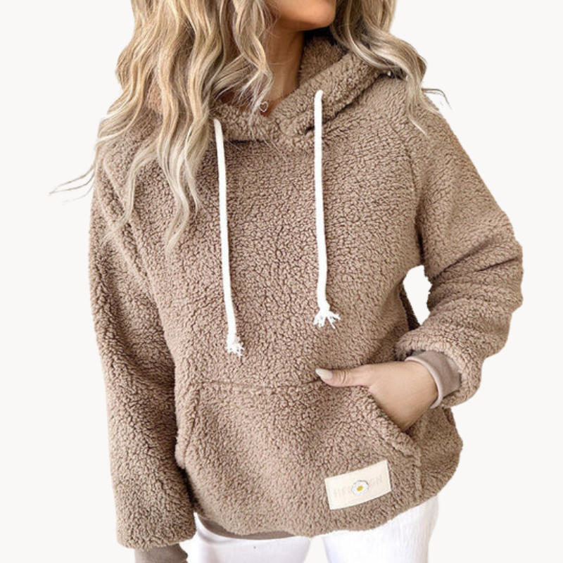 Pullover teddy donna – Maglione comodo e relaxed fit in morbido tessuto