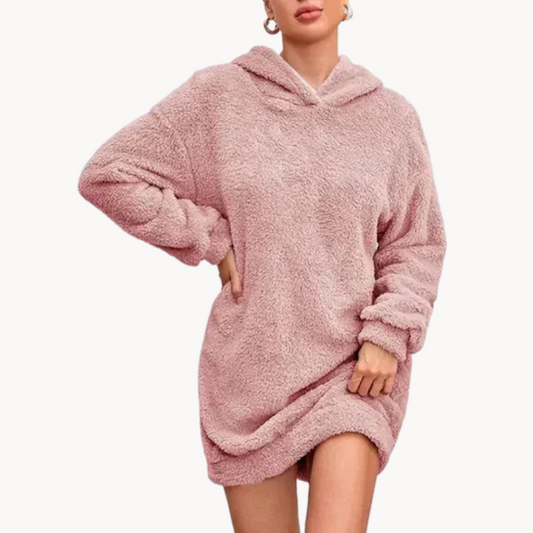 Pullover donna con cappuccio – Maglione comodo e morbido per l'inverno