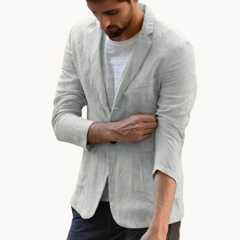 Blazer da uomo elegante – Giacca senza tempo in tessuto premium