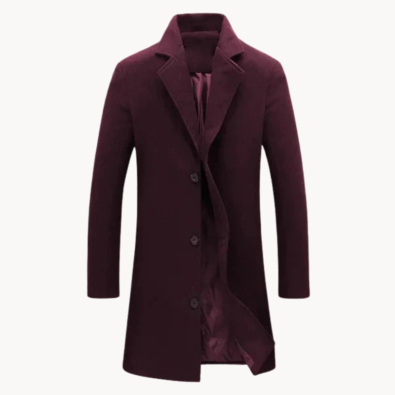 Cappotto elegante uomo – Cappotto caldo invernale con design raffinato