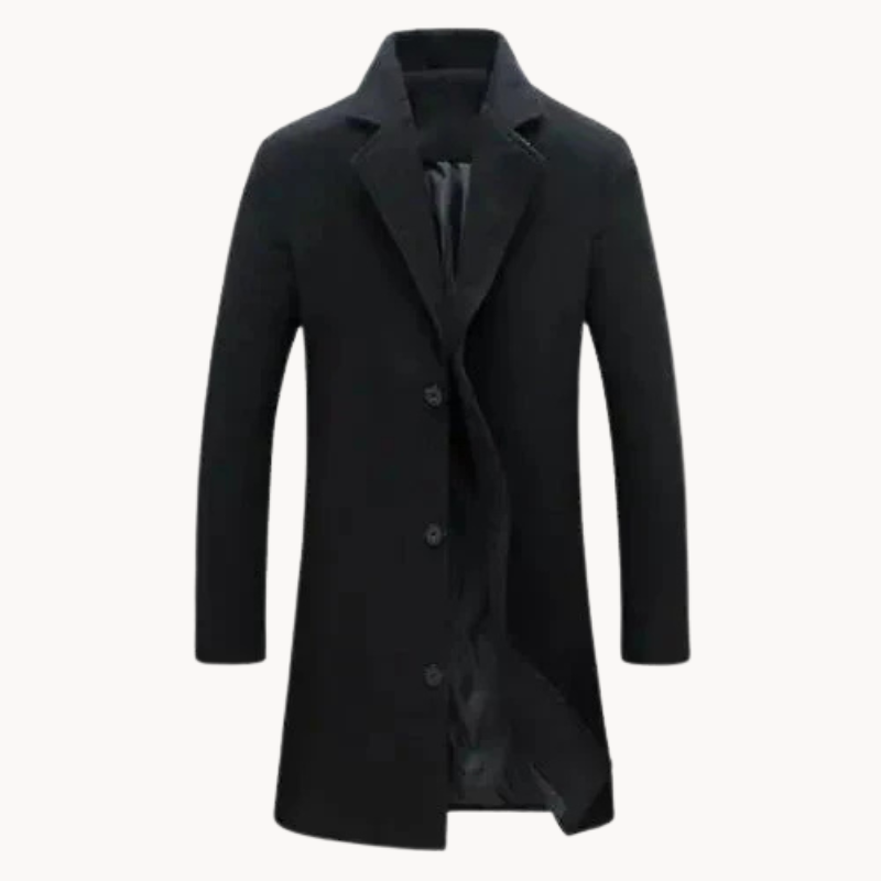 Cappotto elegante uomo – Cappotto caldo invernale con design raffinato