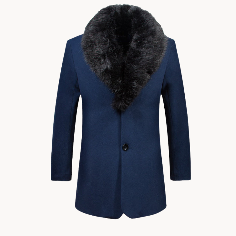 Cappotto lungo uomo elegante – Stile senza tempo in tessuto premium