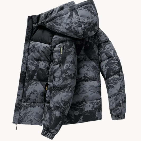 Giacca invernale uomo – Giacca camouflage calda e resistente per outdoor