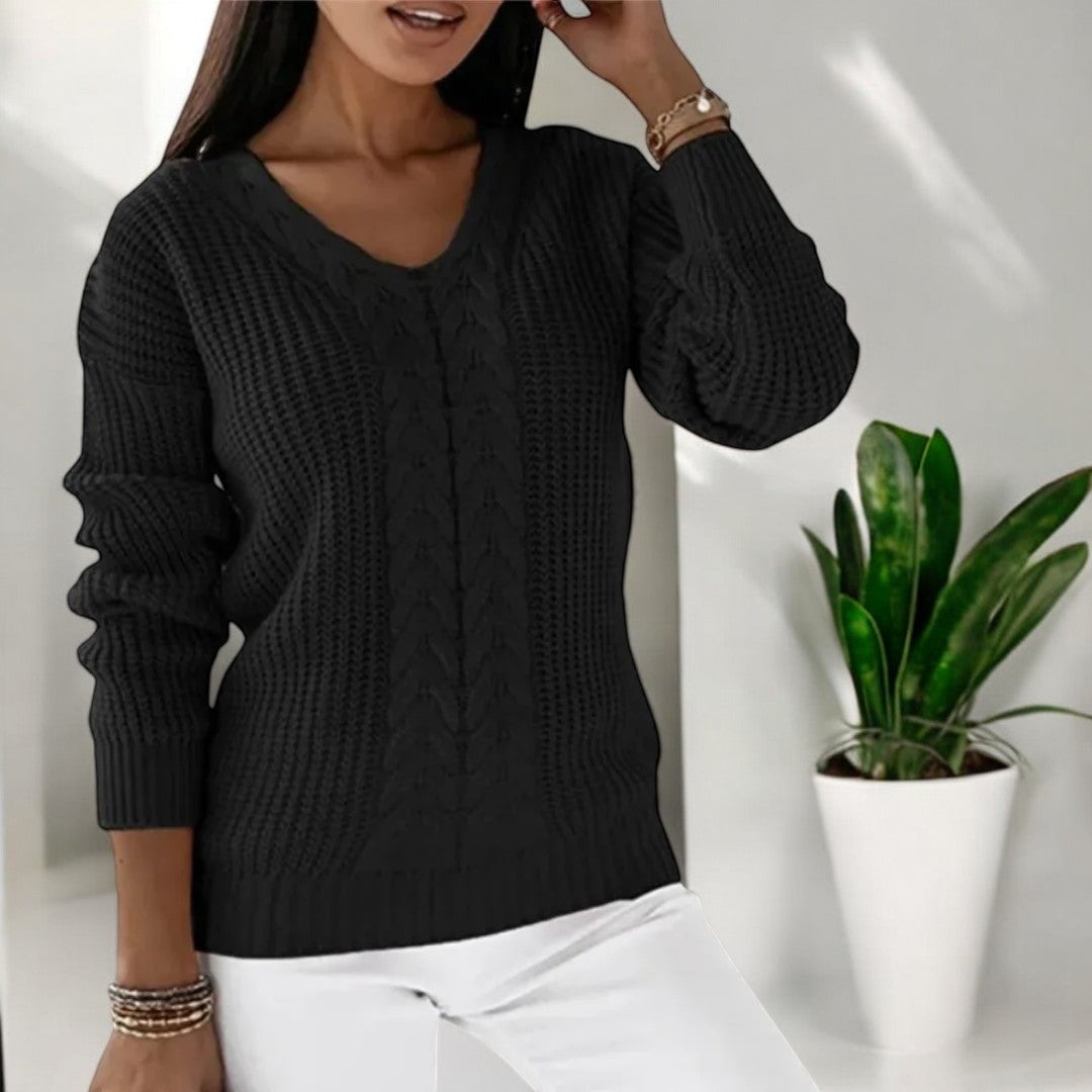 Maglione morbido donna – Pullover elegante in lana per inverno