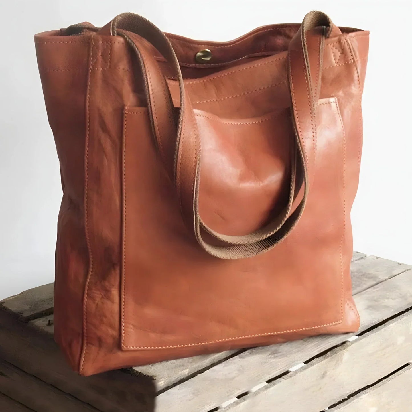 Borsa in pelle vintage di lusso – Borsa elegante e resistente per ogni occasione