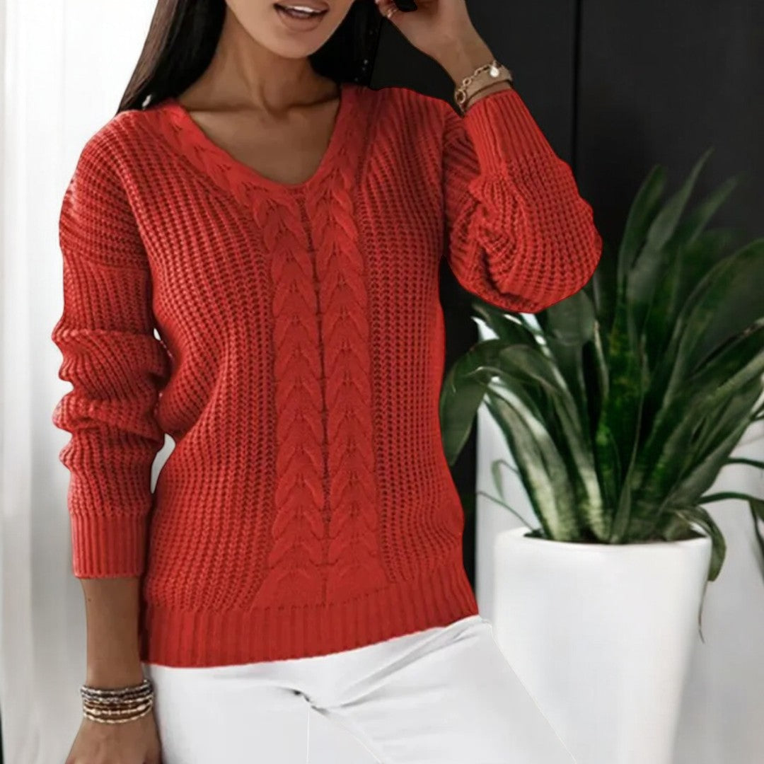 Maglione morbido donna – Pullover elegante in lana per inverno