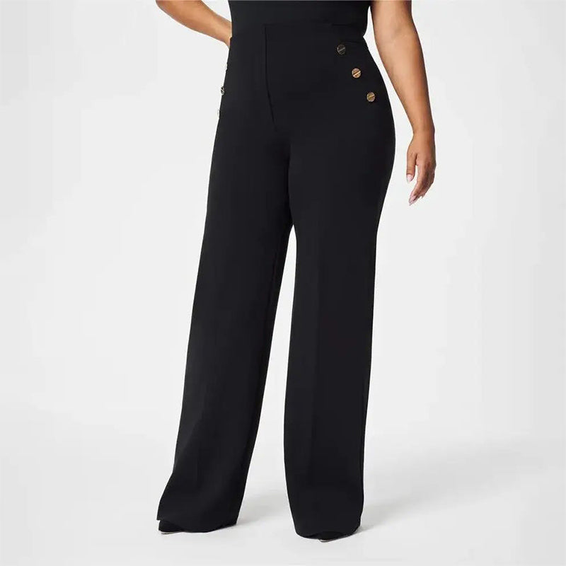 Pantaloni stretch vita alta donna – Eleganti e comodi in taglie forti