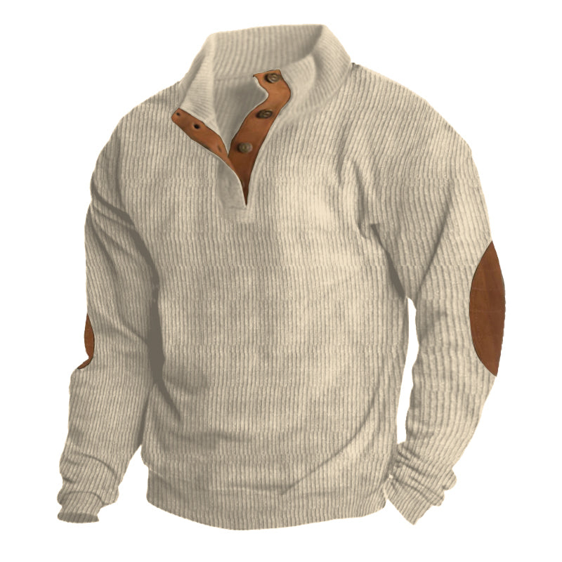 Pullover outdoor uomo – Maglione robusto per attività all'aperto