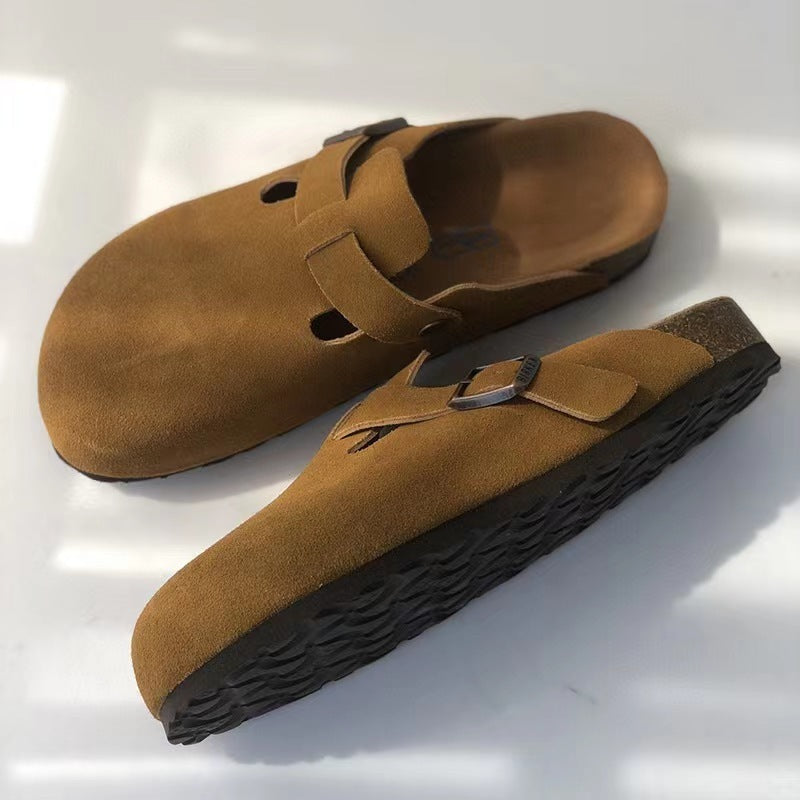 Sandali in pelle unisex – Scarpe eleganti per uomini e donne